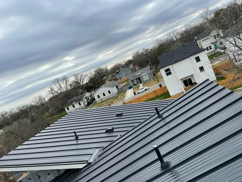 Standing seam metal roof panels with vents for Skylight Repair in Egypt Lake-Leto
